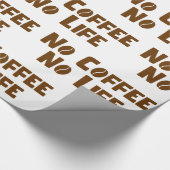 Papier Cadeau Pas de café Pas de vie (Coin)