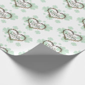 Papier Cadeau PAS DE CHANCE JUSTE AIMÉ Christian St. Patrick's D (Coin)