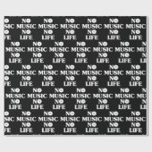 PAPIER CADEAU PAS DE MUSIQUE PAS DE VIE (Plat)