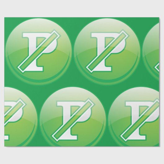 Papier Cadeau Pas de parking (Plat)