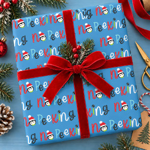 Papier Cadeau Pas de pékin mignon Whimsical Kids Noël