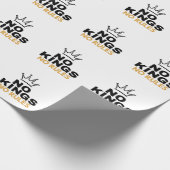 Papier Cadeau Pas de rois Pas de règles Conception graphique de  (Coin)
