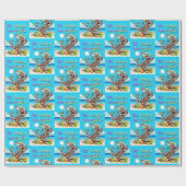 Papier Cadeau Pas de sieste Fiesta (Plat)