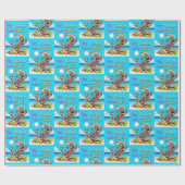 Papier Cadeau Pas de sieste Fiesta (Plat)