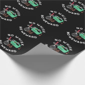 Papier Cadeau Pas de Whisk Pas de Wewewewewing Funny Baking Pun  (Coin)