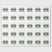 Papier Cadeau Pas Lucky, Simplement Béni Lucky Charm St Patrick (Plat)