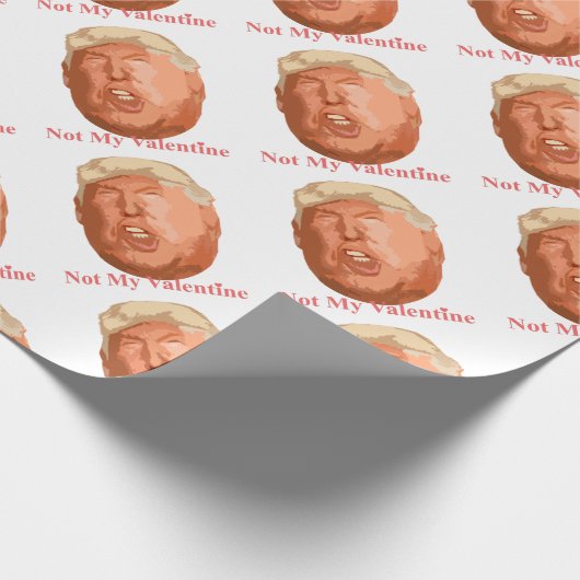 Papier Cadeau pas ma valentine (Coin)