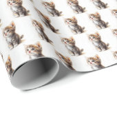 Papier Cadeau Pas Seulement Pour Les Amoureux de les chats, Mign (Coin rond)