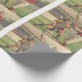 Papier Cadeau Passe-temps SUPÉRIEUR de base-ball (Coin)