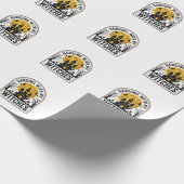 Papier Cadeau Passer du temps avec mes sorcières design Hallowee (Coin)