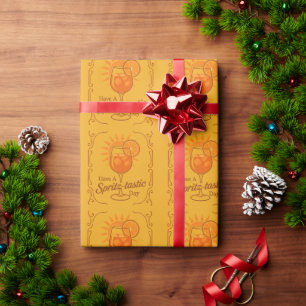 Papier Cadeau Passez Une Journee Spritz-Tastique Aperol Spritz V