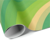 Papier Cadeau Passion Verte (Coin rond)