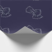 Papier cadeau - Pasta Lover - Motif farfalle (Coin)