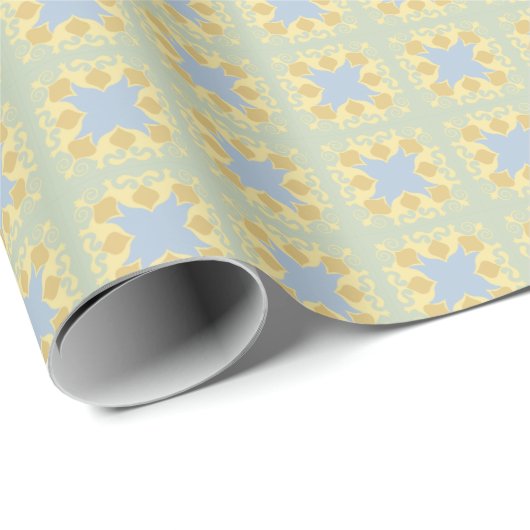 Papier Cadeau Pastel (Coin rond)