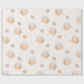 Papier Cadeau Pastel Autumn Cute Cats (Plat)