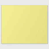 Papier Cadeau Pastel Buttercup Cadeau Jaune (Plat)