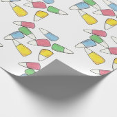 Papier Cadeau Pastel Candy Corn Pâques Panier Candy Kernels (Coin)