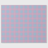 Papier Cadeau Pastel Checkered Gingham (Plat)