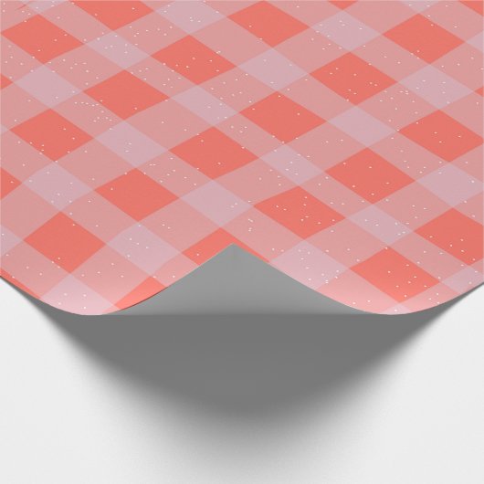 Papier Cadeau Pastel Checkered Gingham (Coin)