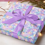 Papier Cadeau Pastel Christmas Lights Festive Vacances Modernes<br><div class="desc">Pastel Christmas Lights Festive Vacances Modernes Enveloppement Papier Cadeau avec un motif de Noël moderne avec des lumières de Noël dans les tons pastel rose, violet, bleu, turquoise et jaune. Parfait pour l'emballage cadeau de Noël et cadeaux de vacances. Créé par Evco Studio www.zazzle.com/store/evcostudio</div>