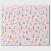 Papier Cadeau Pastel Christmas Wrapping Paper (Plat)