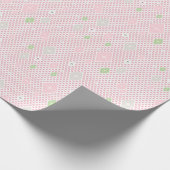Papier Cadeau Pastel Crystal Star Pattern Wrapping Paper (Coin)
