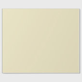 Papier Cadeau Pastel doux Pear Jaune uni (Plat)