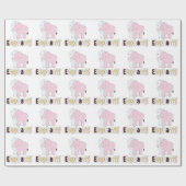 Papier cadeau Pastel Elephants (Plat)