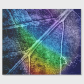 Papier Cadeau Pastel feuille moderne Abstrait #2 (Plat)
