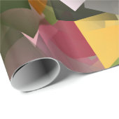 Papier Cadeau Pastel Garden.... (Coin rond)