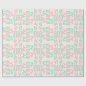 Papier Cadeau Pastel géométrique doux (Plat)