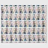 Papier Cadeau Pastel Kitten et Puppy (Plat)