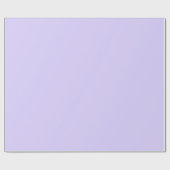 Papier Cadeau Pastel Lilac couleur solide | Classique | Élégant (Plat)