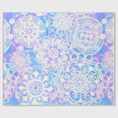 Papier Cadeau Pastel Mandala Motif (Plat)