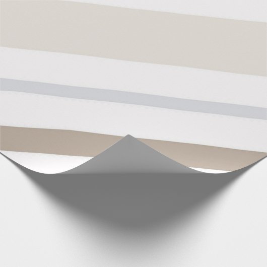 Papier Cadeau Pastel Multicolore rayé (Coin)