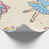 Papier Cadeau Pastel Nutcracker Christmas (Coin)