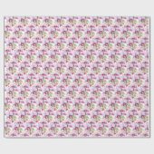Papier Cadeau Pastel Orchids (Plat)