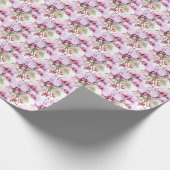 Papier Cadeau Pastel Orchids (Coin)