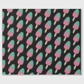 Papier Cadeau pastel pétillant - (Plat)