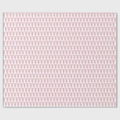 Papier Cadeau Pastel Pink Nutcracker Ballet Noël (Plat)