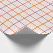 Papier Cadeau Pastel Plaid (Coin)