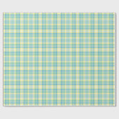 Papier Cadeau Pastel Plaid (Plat)