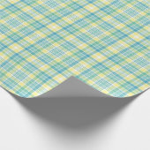 Papier Cadeau Pastel Plaid (Coin)