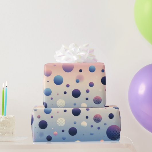 Papier Cadeau Pastel Polka Dreams (Cadeaux de fête)