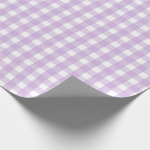 Papier Cadeau Pastel Purple En vichy Motif (Coin)