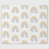 Papier Cadeau Pastel Rainbow (Plat)