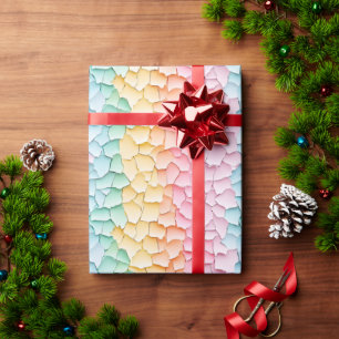 Papier Cadeau Pastel Rainbow