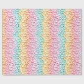 Papier Cadeau Pastel Rainbow (Plat)