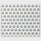 Papier Cadeau Pastel Rainbow Baby Birth Blessing Birth Miracle (Plat)