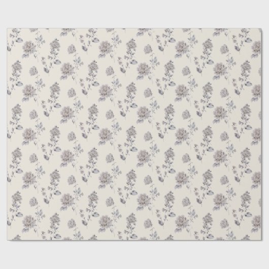Papier Cadeau Pastel rose pattern (Plat)